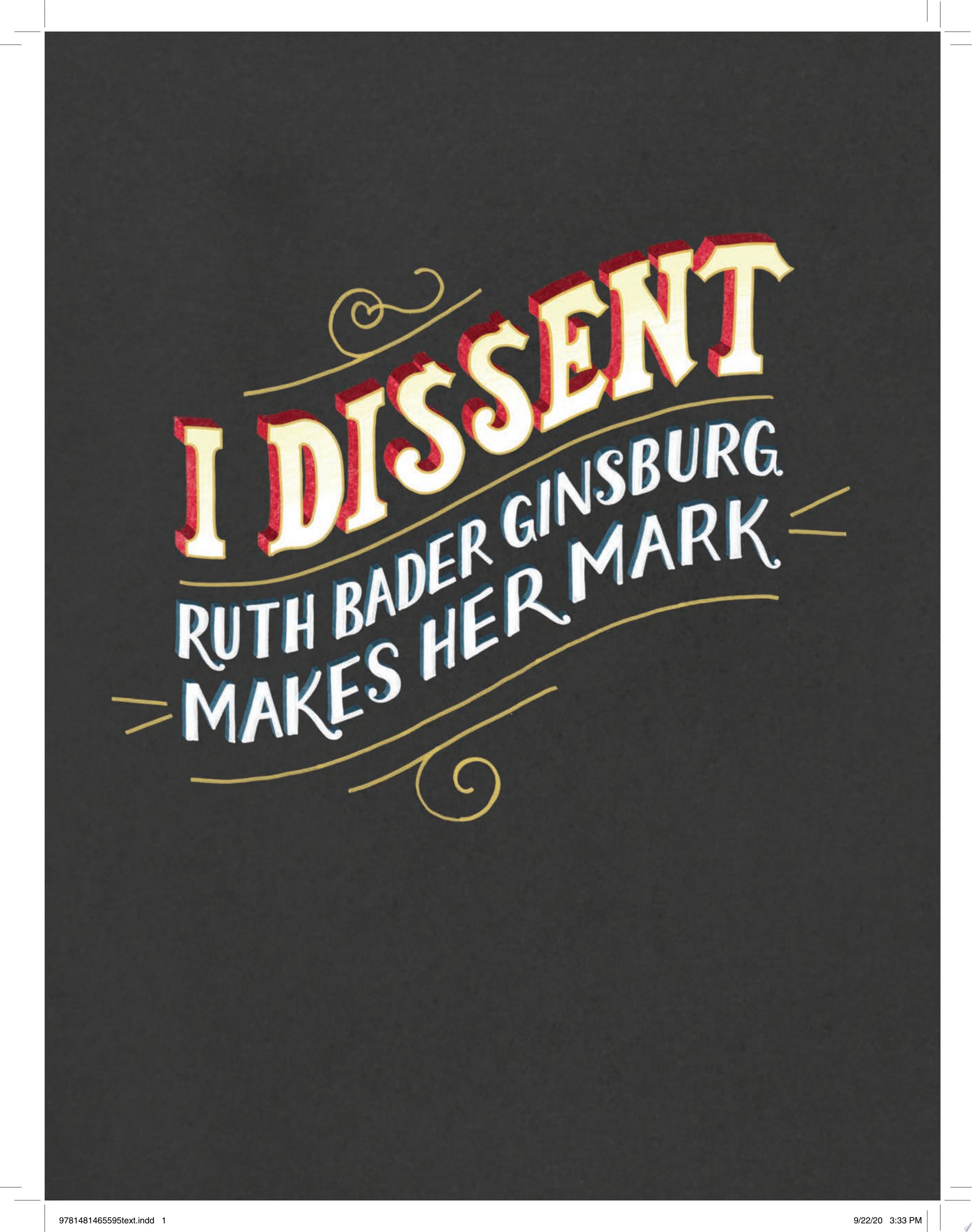 Image for "I Dissent"