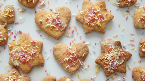 Picture of cookies with sprinkles