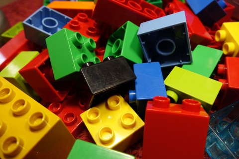 Picture of Lego bricks