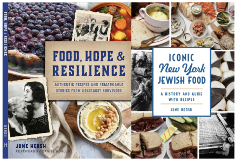 cover, food hope resilience and iconic new york jewish food. 