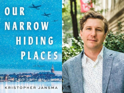 cover of our narrow hiding places and Kristopher Jansma