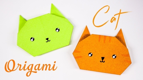 picture of cat origami