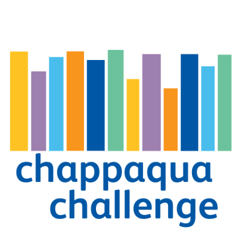 Chappaqua Challenge with multicolored books