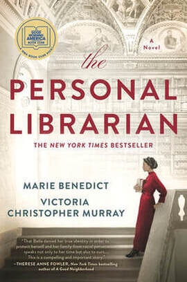 book cover, the personal librarian