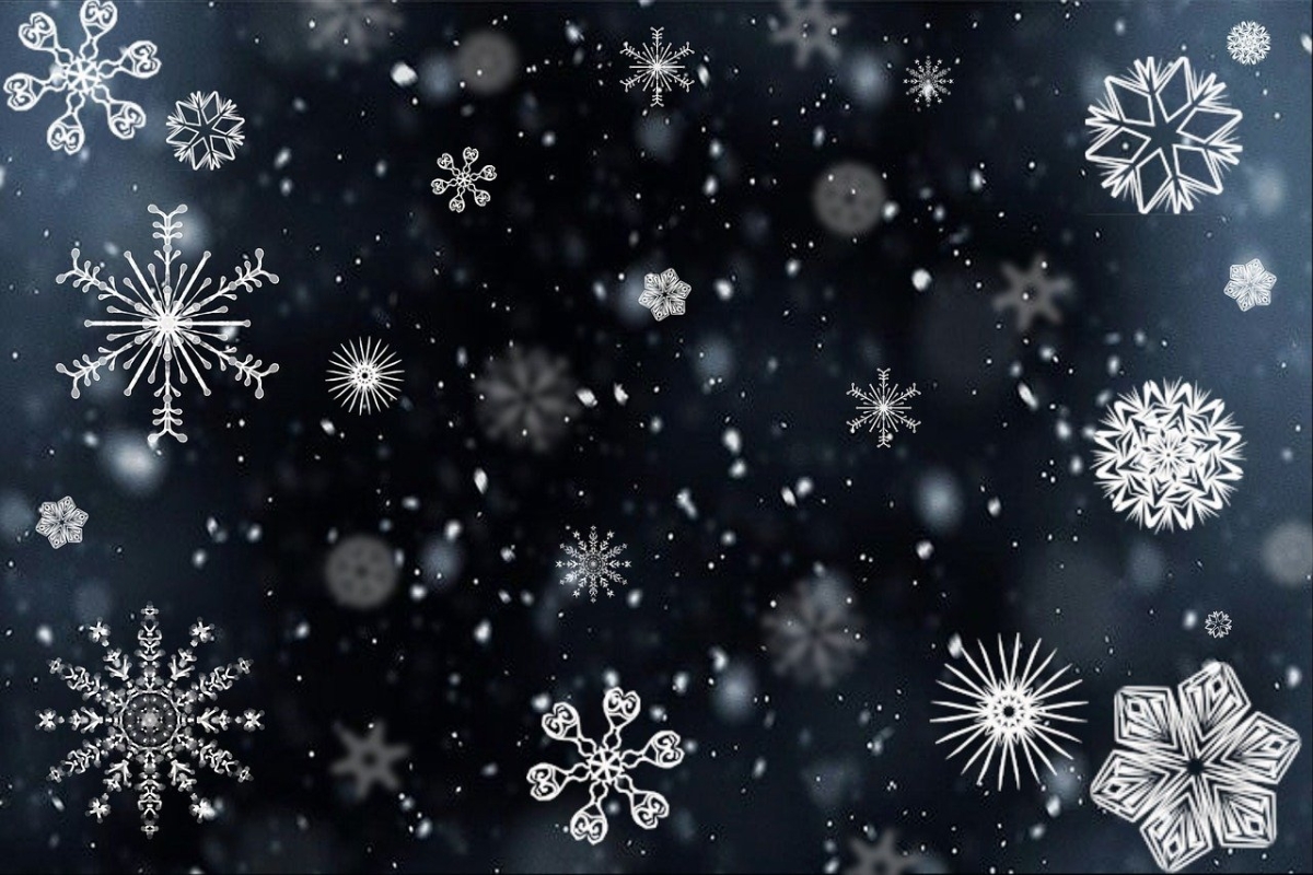 Picture of snowflakes