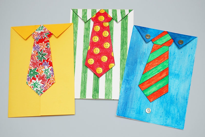 necktie card