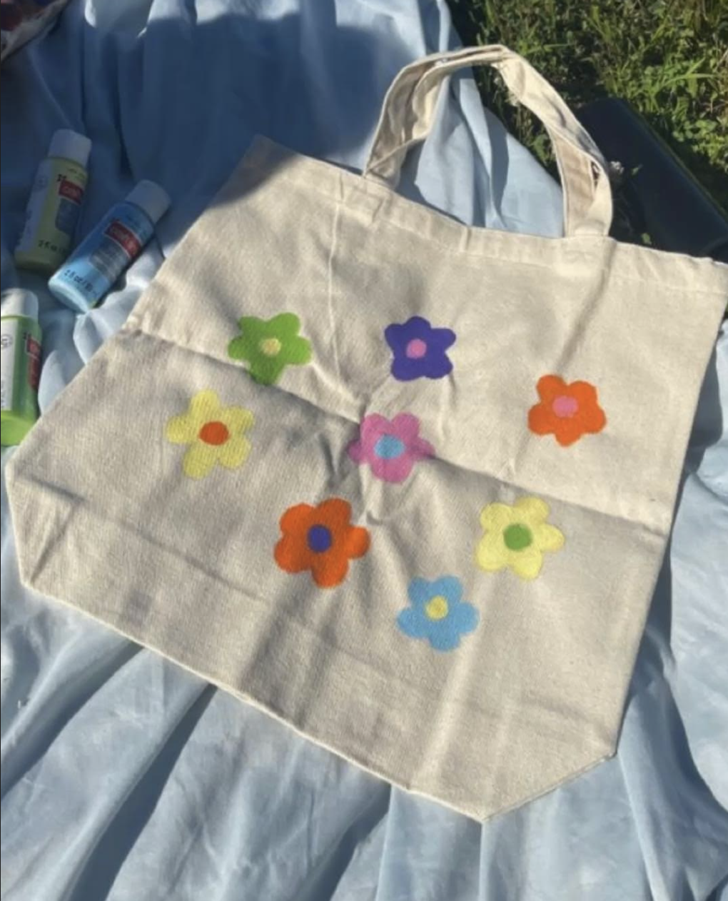 tote bag painting