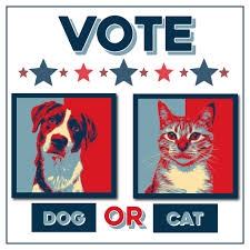 Vote poster- Dog vs. Cat