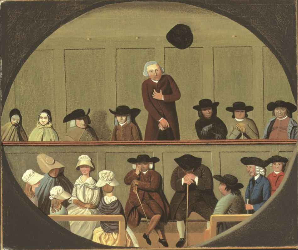 painting of quakers