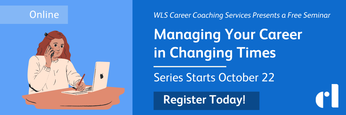 Managing your career series starts october 22